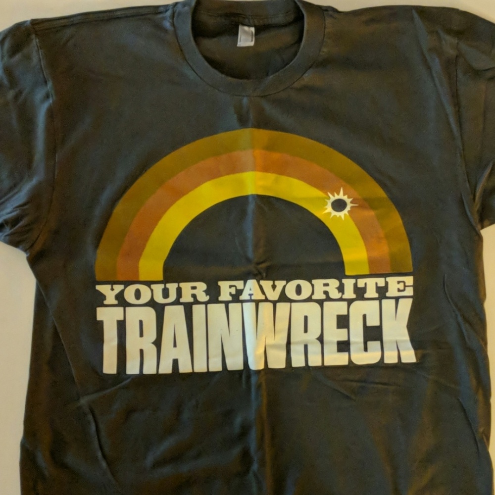 Your favorite train wreck band t-shirt‎